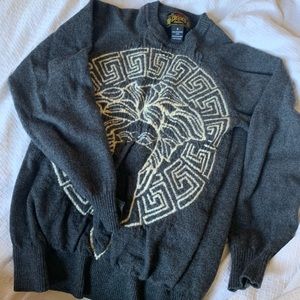 Wool crooks and castles sweater